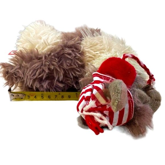 Douglas Cuddle Toys Llama Zephyr 11" Stuffed Animal Plush Alpaca Christmas Hat - Picture 10 of 10